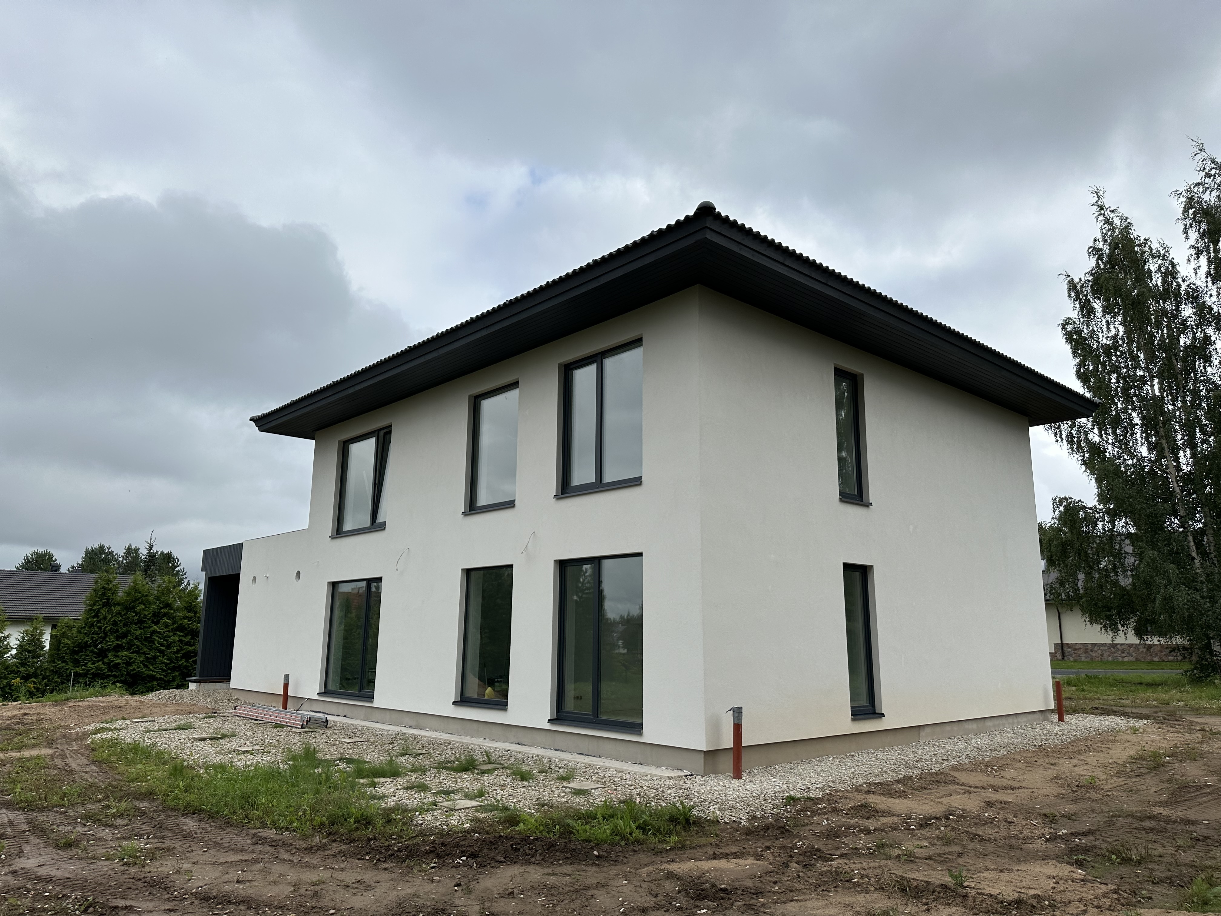 Fassaadi töö Tartus Ülenurmel